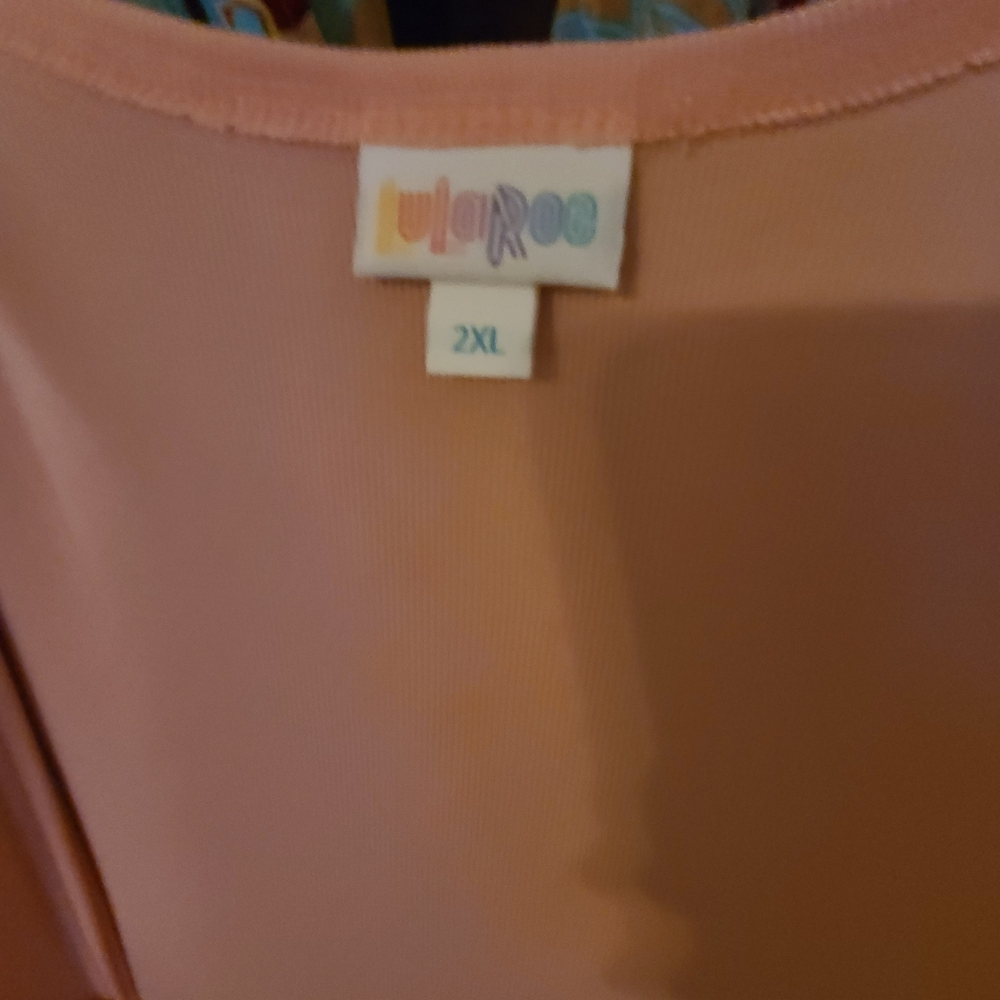 LuLaRoe Blush Pink Top - 2XL
